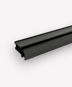 Montageschiene 70 x 37 x 3650 mm black