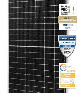 Solarfabrik Mono S4 Halfcut Black-White 415w Solarmodul